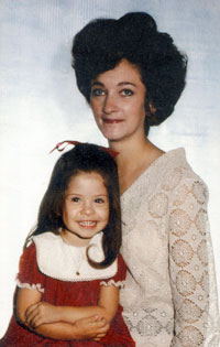 Photo of Wendy and her Mom circa 1968